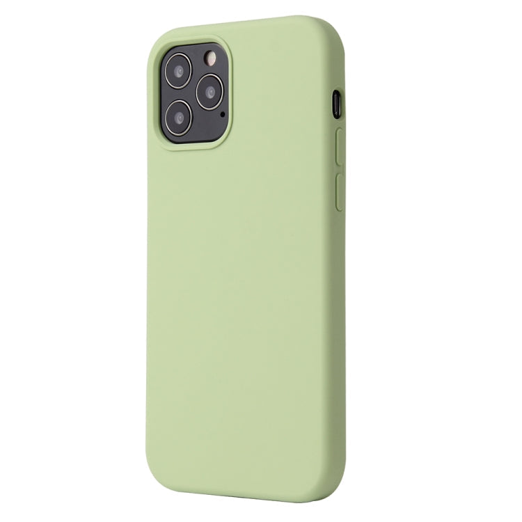 MATT Silikónový obal pre Apple iPhone 12 Pro Max - zelený