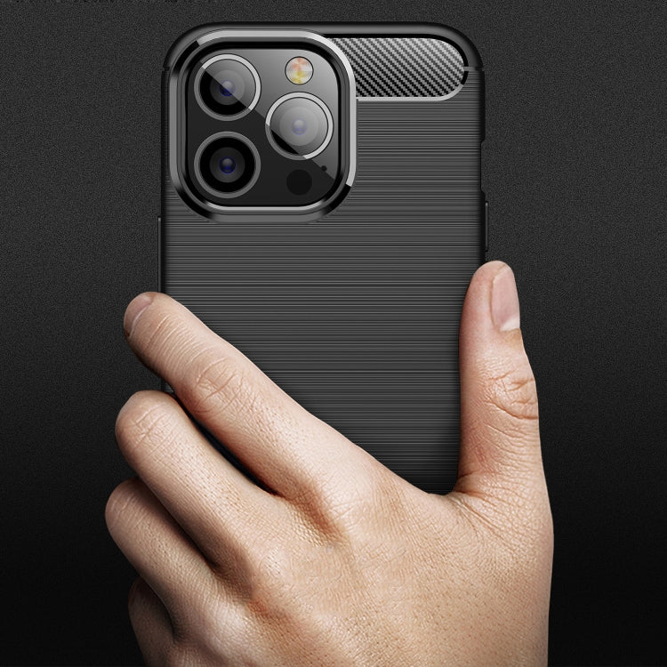 CARBON Zadný obal pre Apple iPhone 13 Pro Max - modrý