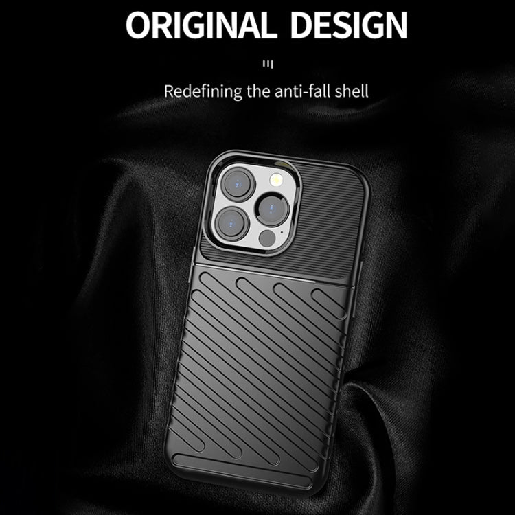 THUNDER Ochranný kryt pre Apple iPhone 13 Pro Max - modrý