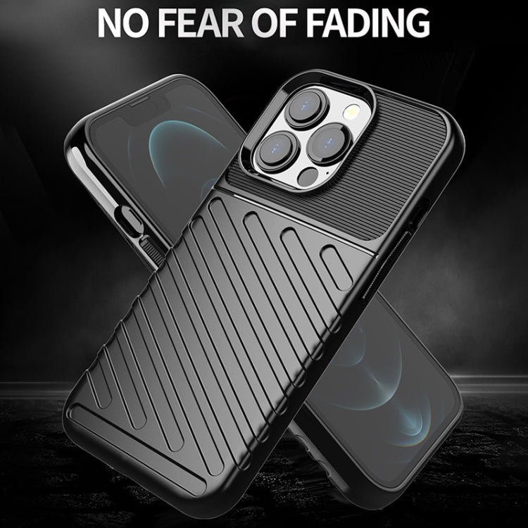 THUNDER Ochranný kryt pre Apple iPhone 13 Pro Max - čierny