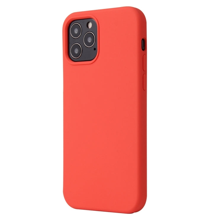 MATT Silikónový obal pre Apple iPhone 13 mini - červený