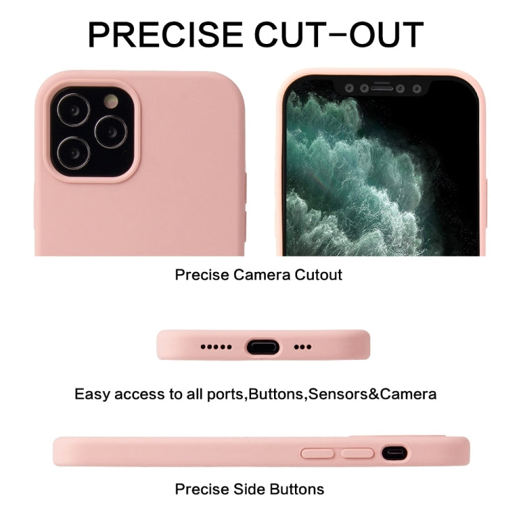 MATT Silikónový obal pre Apple iPhone 13 mini - červený