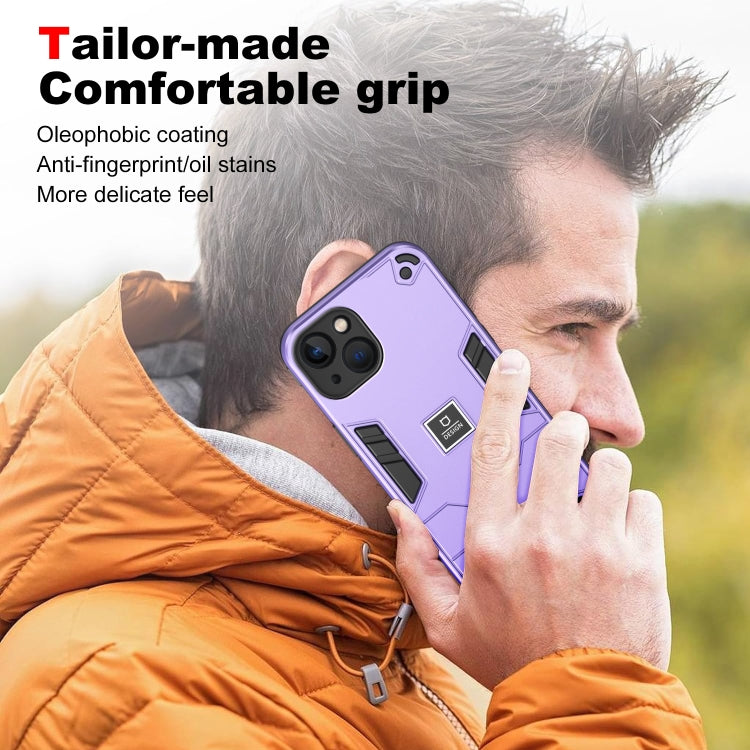 HOLDER ARMOR Tvrdený kryt pre Apple iPhone 13 - fialový