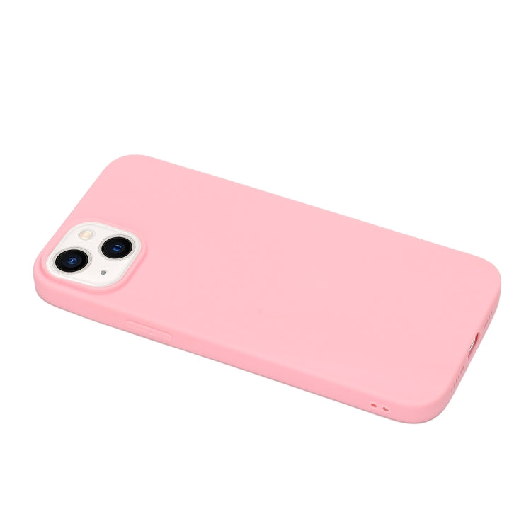 MATT Silikónový obal pre Apple iPhone 14 Plus - ružový