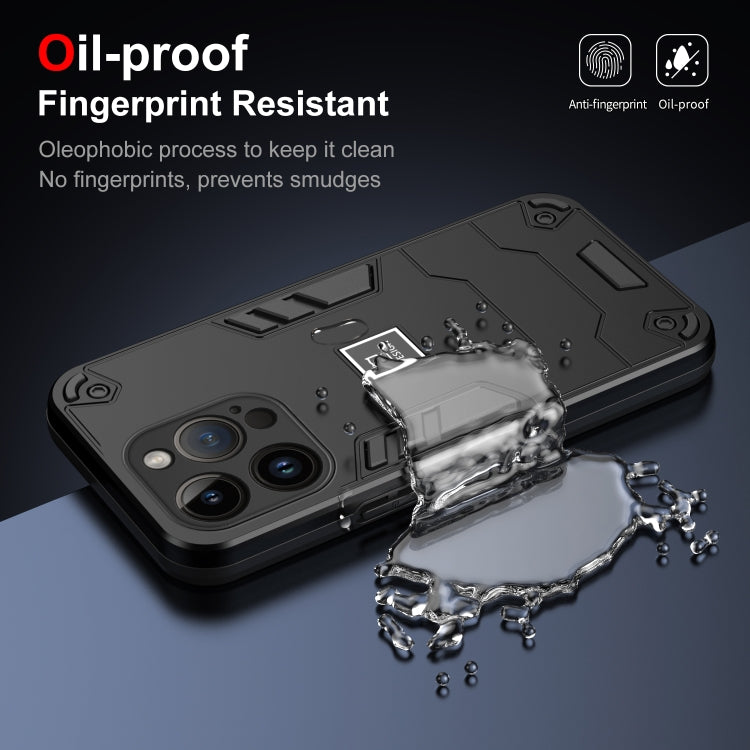 HOLDER ARMOR Tvrdený kryt pre Apple iPhone 14 Pro Max - čierny