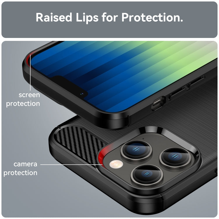 CARBON Zadný obal pre Apple iPhone 14 Pro Max - čierny