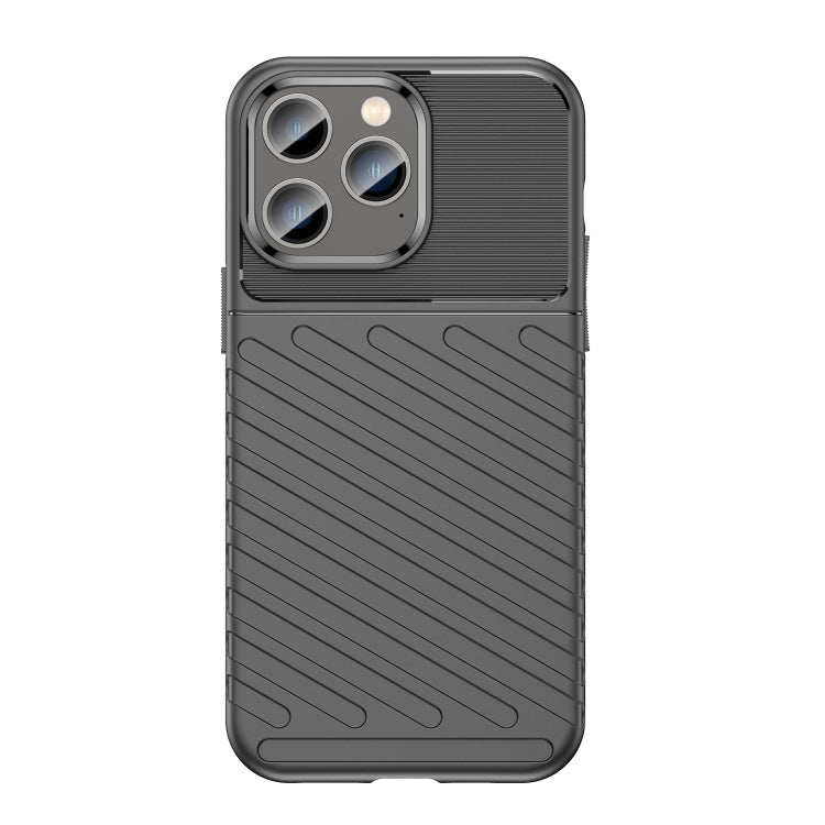 THUNDER Ochranný kryt pre Apple iPhone 14 Pro Max - čierny
