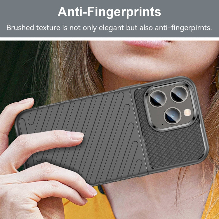 THUNDER Ochranný kryt pre Apple iPhone 14 Pro Max - čierny