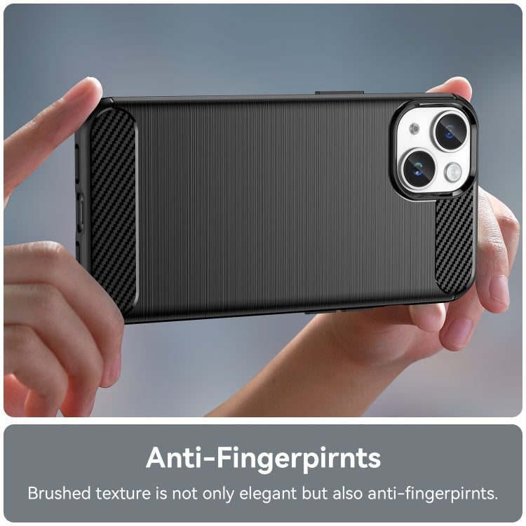 CARBON Zadný obal pre Apple iPhone 15 - čierny