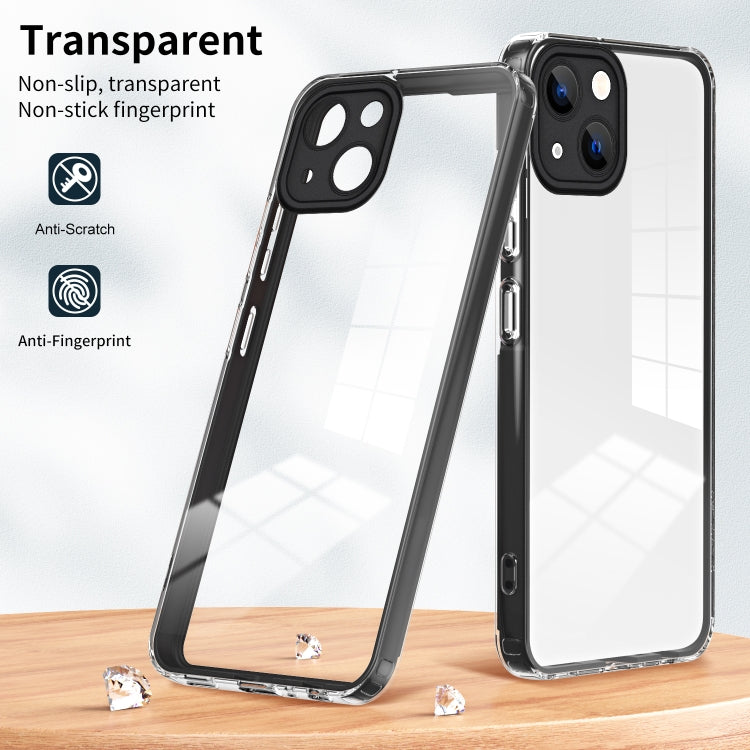 FRAME Zadný kryt pre Apple iPhone 15 Plus - čierny