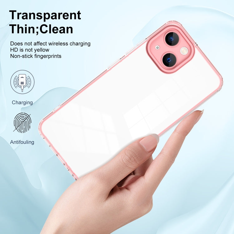 FRAME Zadný kryt pre Apple iPhone 15 Plus - ružový