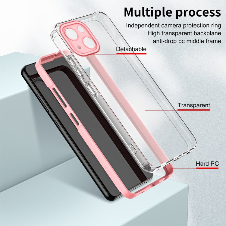 FRAME Zadný kryt pre Apple iPhone 15 Plus - ružový