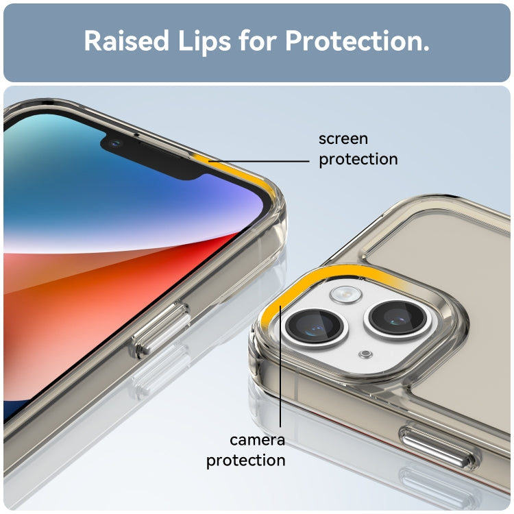 CANDY Zadný obal pre Apple iPhone 15 Plus - sivý