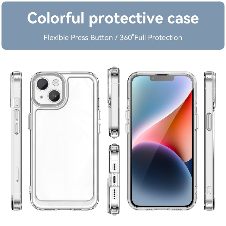 CANDY Zadný obal pre Apple iPhone 15 Plus - priesvitný