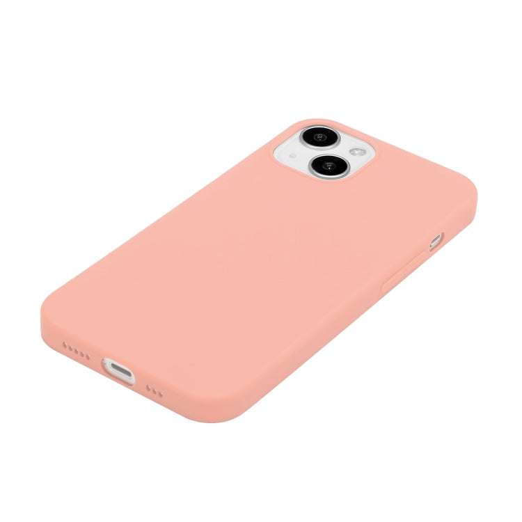 MATT Silikónový obal pre Apple iPhone 15 Plus - ružový