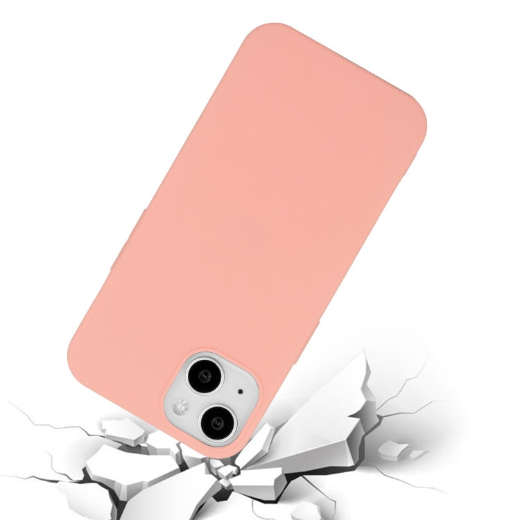MATT Silikónový obal pre Apple iPhone 15 Plus - ružový