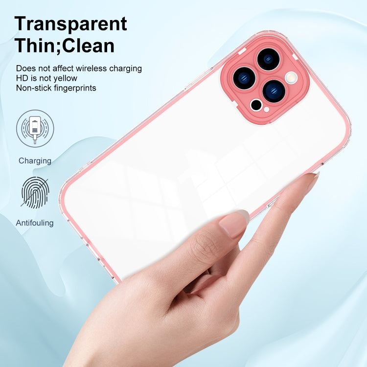 FRAME Zadný kryt pre Apple iPhone 15 Pro Max - ružový