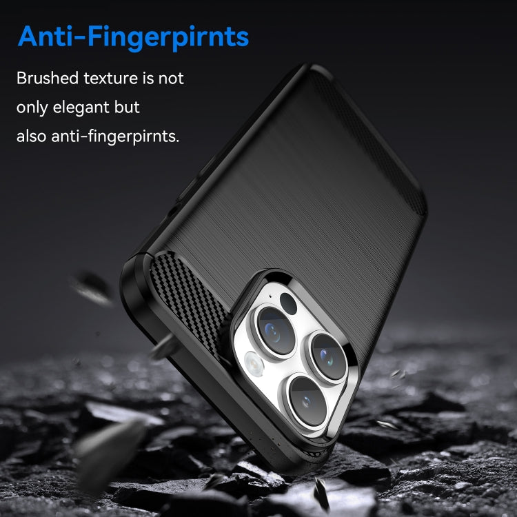 CARBON Zadný obal pre Apple iPhone 15 Pro Max - čierny