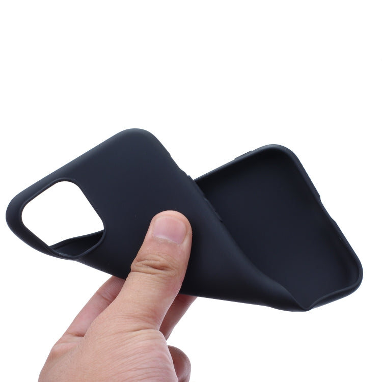MATT Silikónový obal pre Apple iPhone 15 Pro Max - čierny