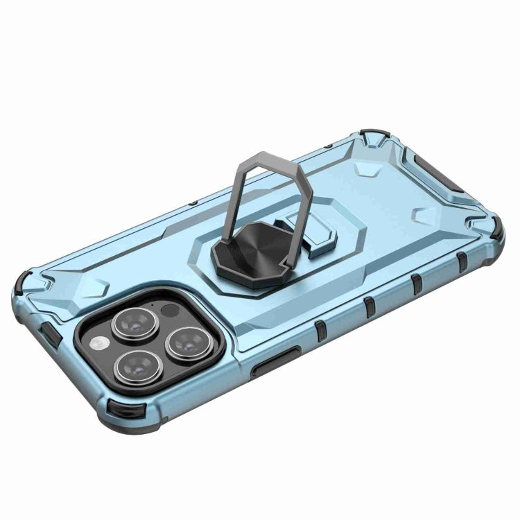 RING ARMOR Tvrdený kryt pre Apple iPhone 15 Pro - zelený