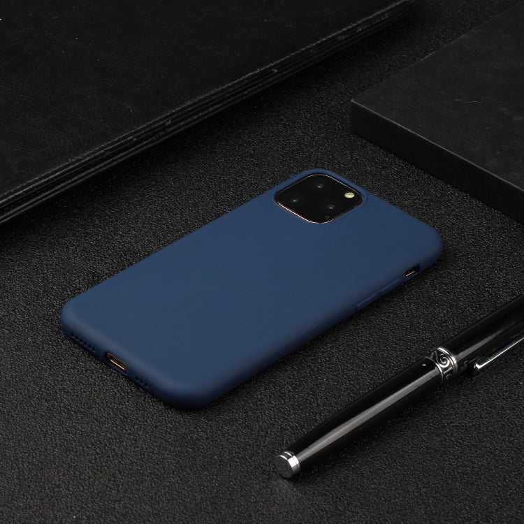 MATT Silikónový obal pre Apple iPhone 15 Pro - modrý