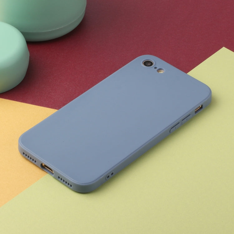MATT Silikónový obal pre Apple iPhone 6 / iPhone 6S - svetlo modrý