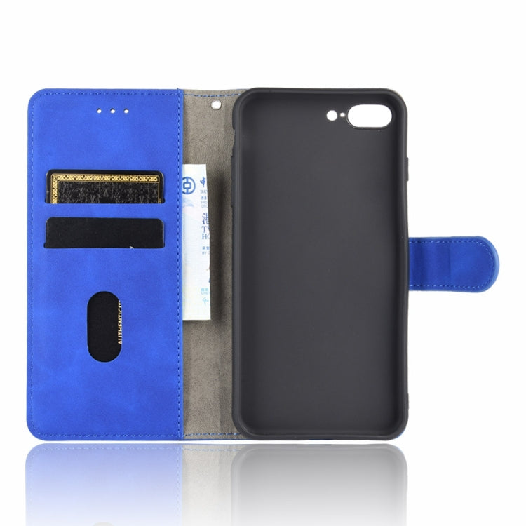 SOLID Knižkové puzdro pre Apple iPhone 7 Plus / iPhone 8 Plus - modré