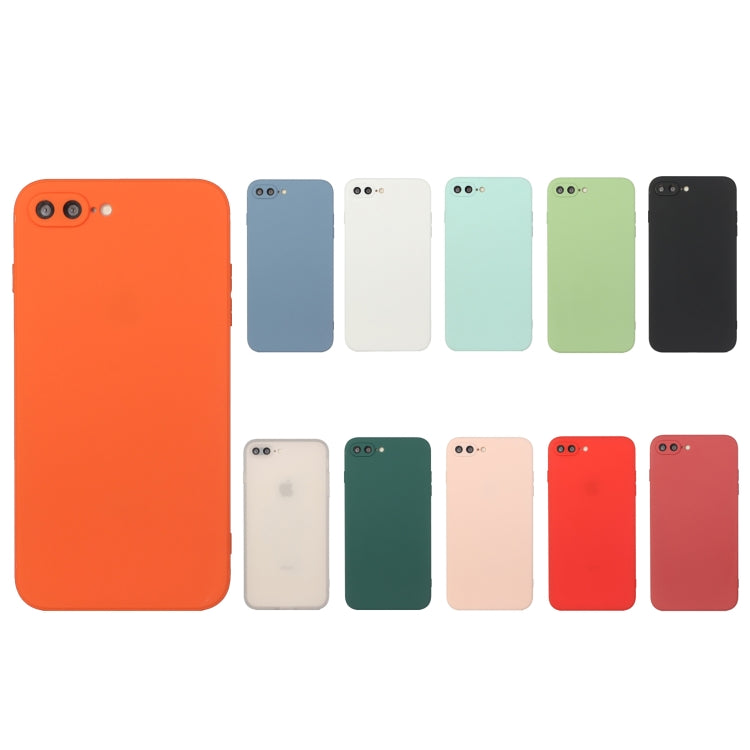MATT Silikónový obal pre Apple iPhone 7 Plus / iPhone 8 Plus - zelený