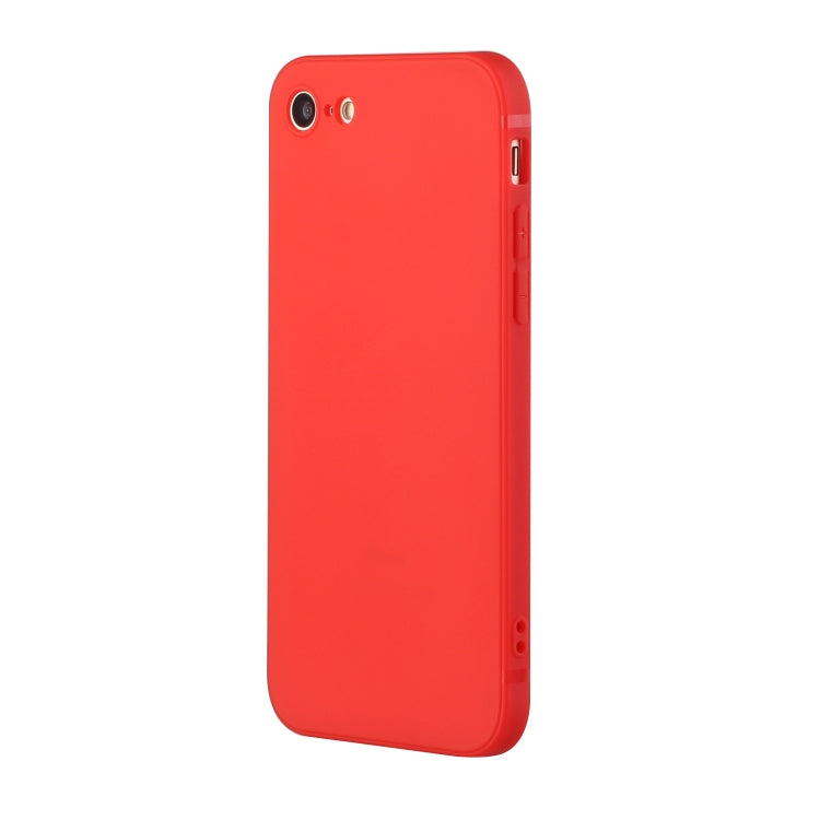 MATT Silikónový obal pre Apple iPhone 7 / iPhone 8 / iPhone SE 2022 / 2020 - červený