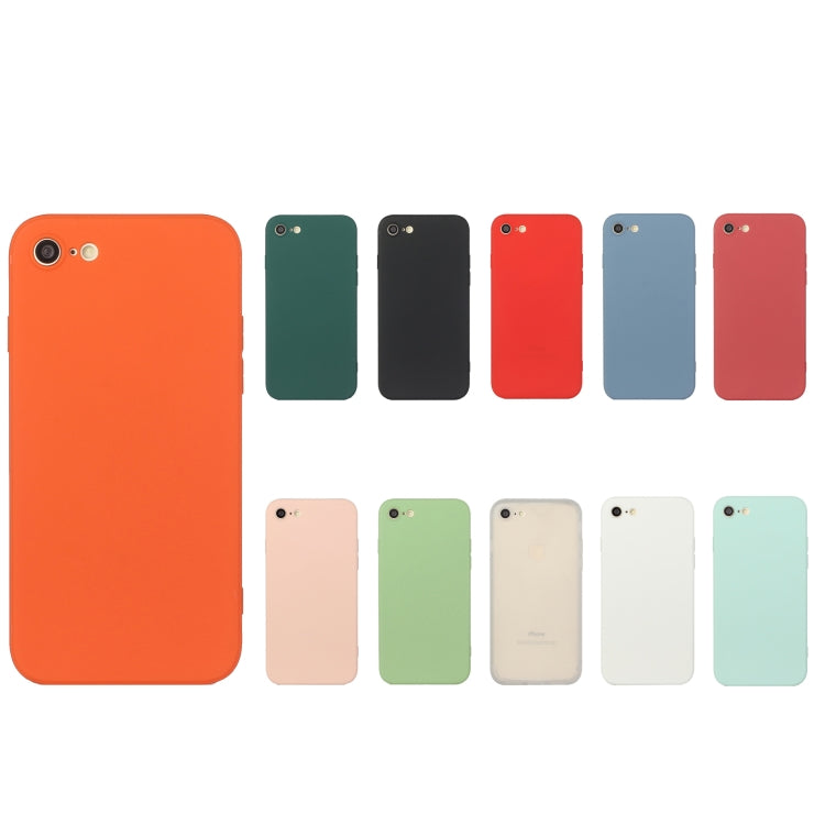 MATT Silikónový obal pre Apple iPhone 7 / iPhone 8 / iPhone SE 2022 / 2020 - zelený