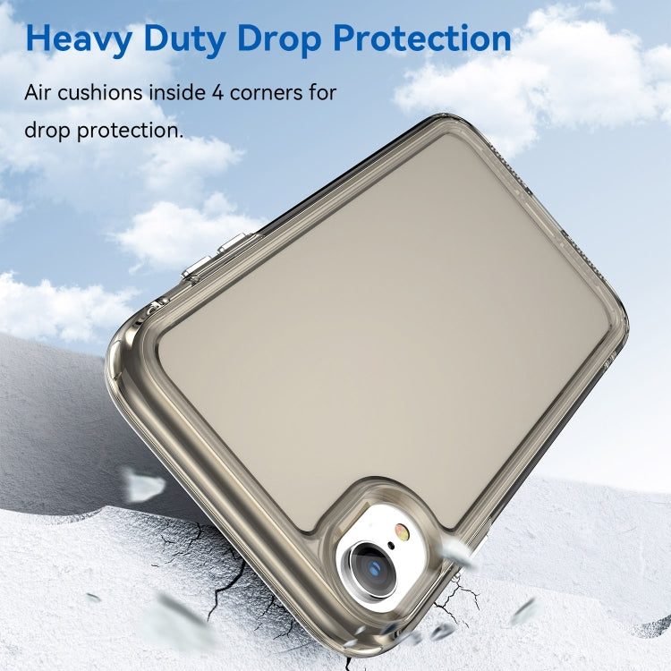 CANDY Zadný obal pre Apple iPhone XR - sivý