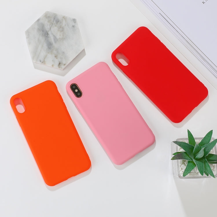 MATT Silikónový obal pre Apple iPhone X / XS - ružový