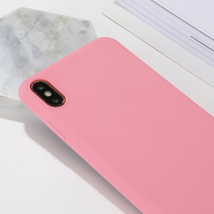 MATT Silikónový obal pre Apple iPhone X / XS - žltý