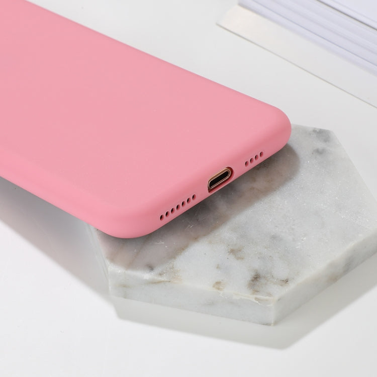 MATT Silikónový obal pre Apple iPhone X / XS - žltý