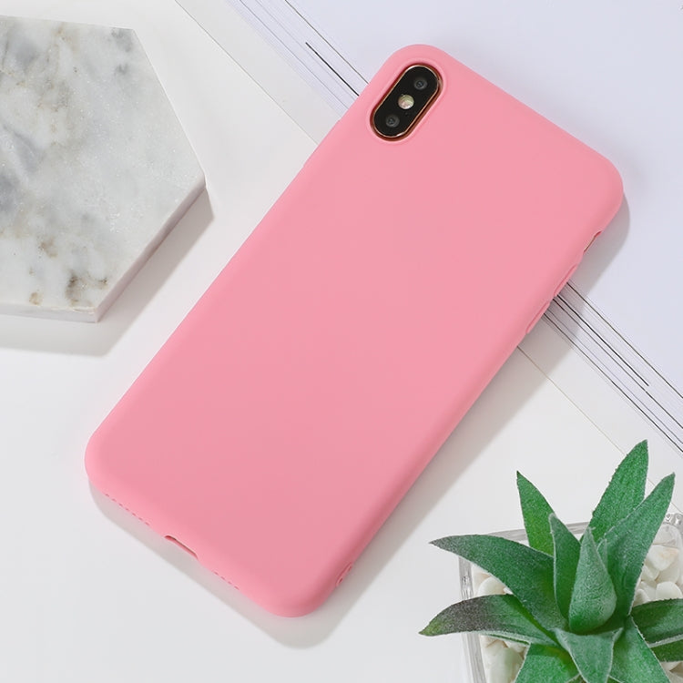 MATT Silikónový obal pre Apple iPhone X / XS - žltý