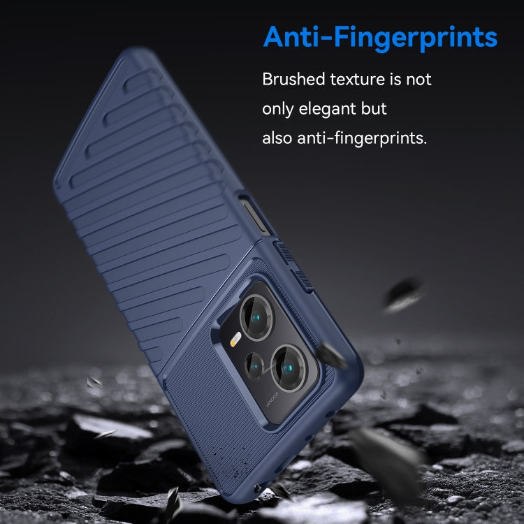 THUNDER Ochranný kryt pre Xiaomi Redmi Note 12 Pro+ 5G - modrý