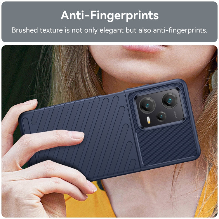 THUNDER Ochranný kryt pre Xiaomi Redmi Note 12 Pro+ 5G - modrý