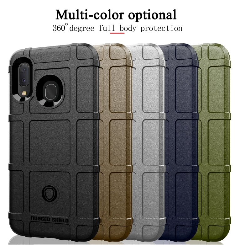 RUGGED Zadný kryt pre Samsung Galaxy A20e - čierny