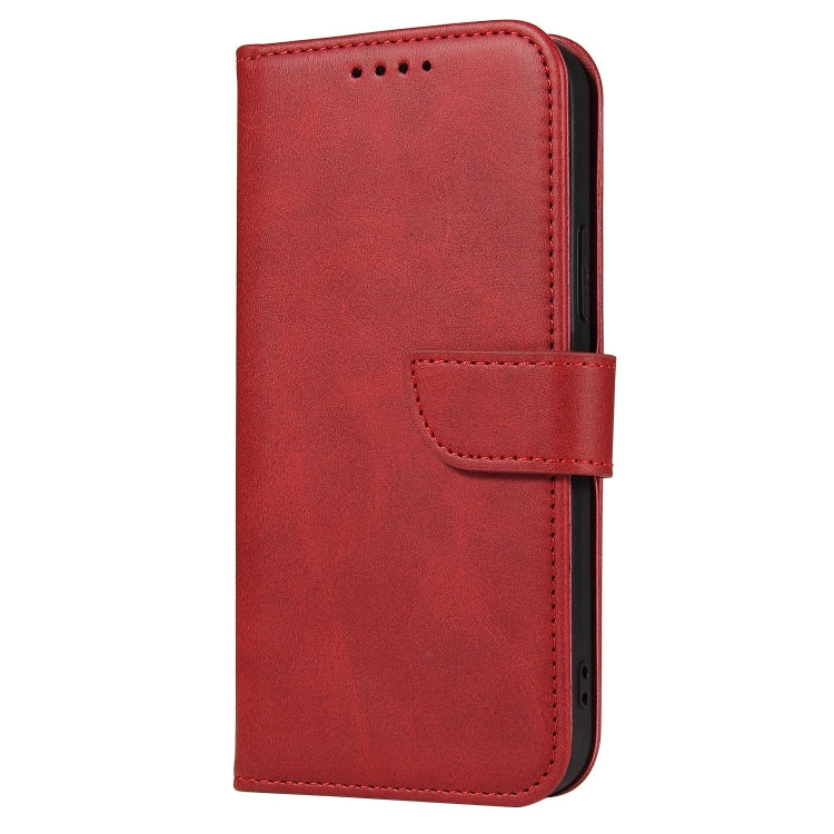 BUCKLE Peňaženkový kryt pre Samsung Galaxy S22 - červený