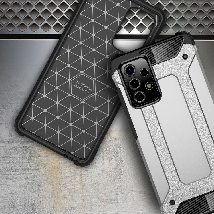 HYBRID ARMOR Tvrdený kryt na Samsung Galaxy A52 / A52s / A52 5G - čierny