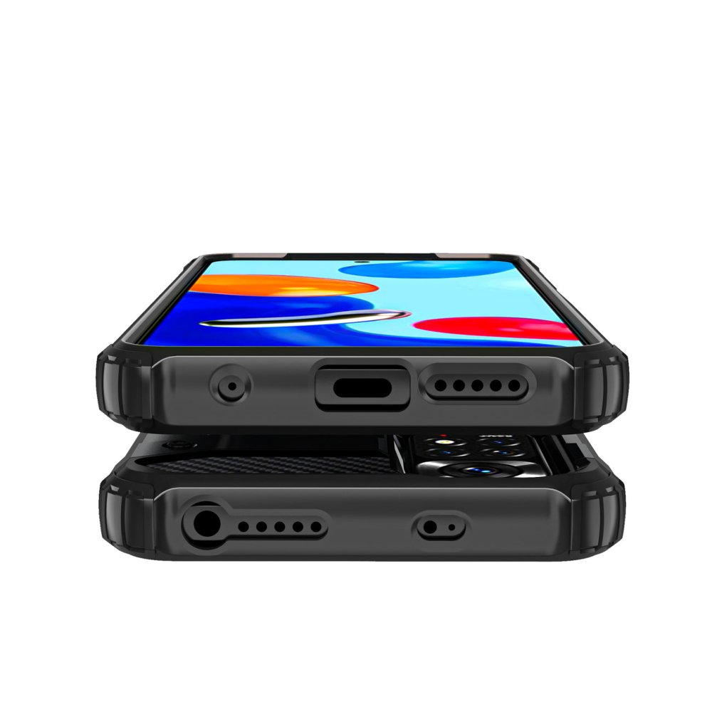 HYBRID ARMOR Tvrdený kryt na Xiaomi Redmi Note 11 / 11s - zlatý