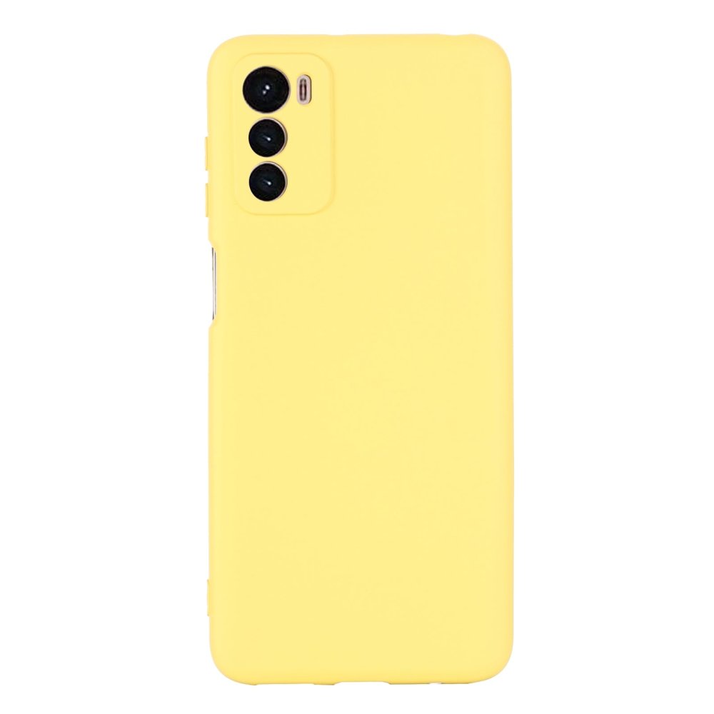 SNAPY silikónový obal na Motorola Moto G42 - žltý