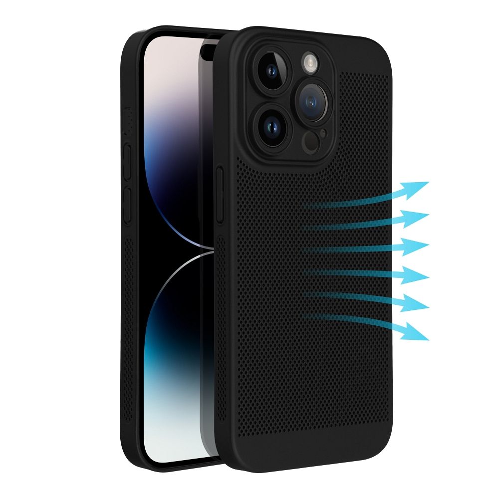 BREEZY Zadný kryt pre Samsung Galaxy A35 5G - čierny