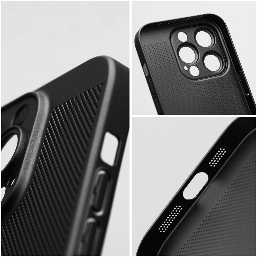 BREEZY Zadný kryt pre Samsung Galaxy A35 5G - čierny