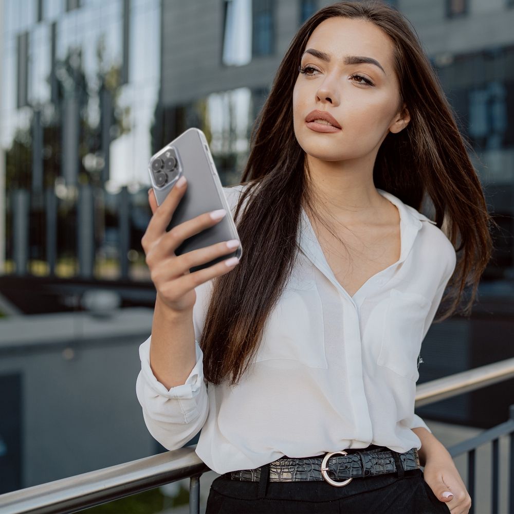 Priehľadný gélový obal 2.0mm pre Xiaomi Redmi Note 13 PRO 5G - transparentný