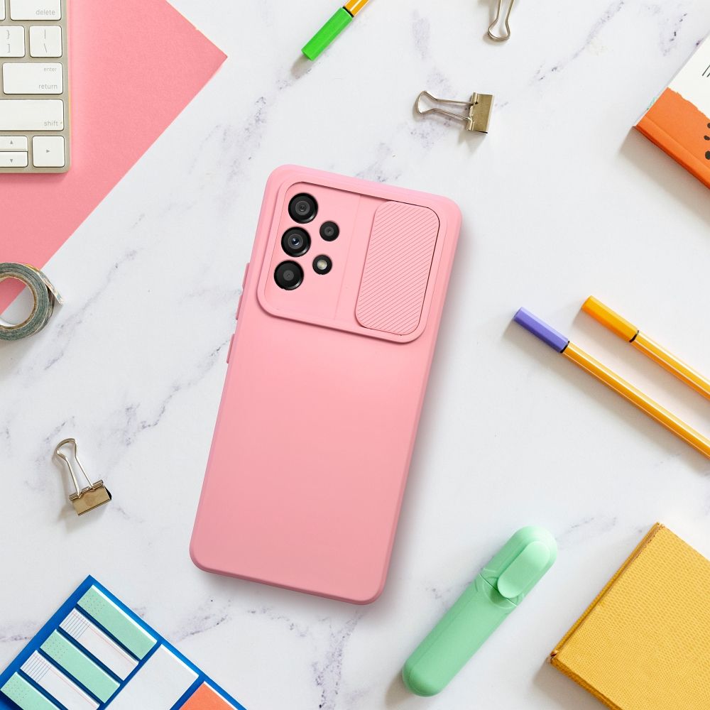 SLIDE Zadný kryt pre Samsung Galaxy A55 5G - ružový