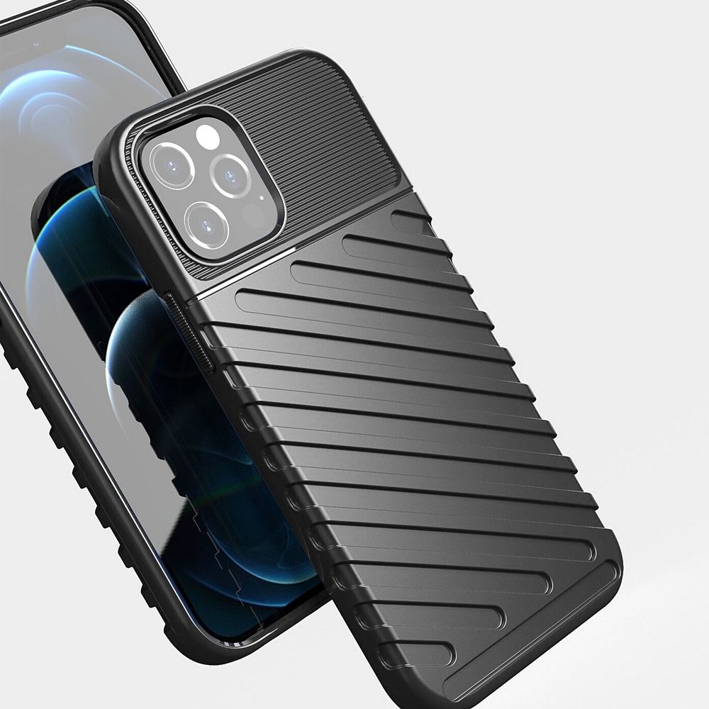 THUNDER Zadný kryt pre Samsung Galaxy A55 5G - čierny