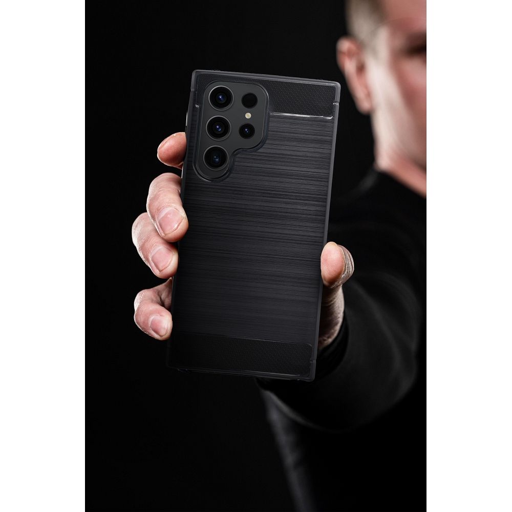 CARBON Zadný kryt pre Samsung Galaxy A55 5G - čierny