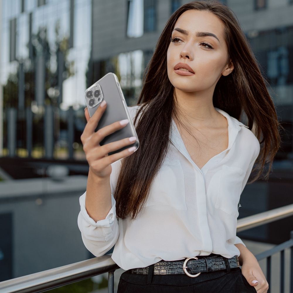 Priehľadný gélový obal 2.0mm pre Samsung Galaxy A55 5G - transparentný