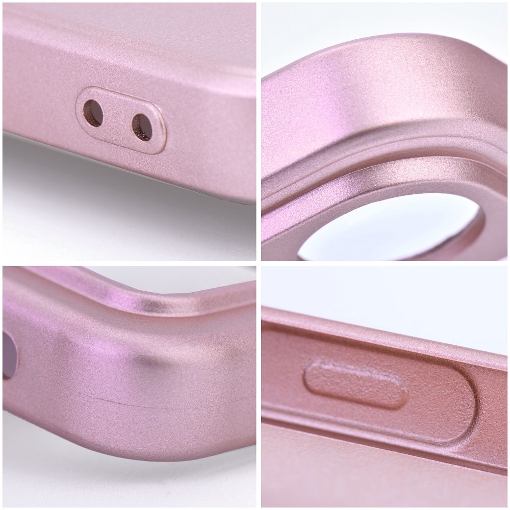METALLIC Zadný kryt pre Samsung Galaxy A35 5G - ružový